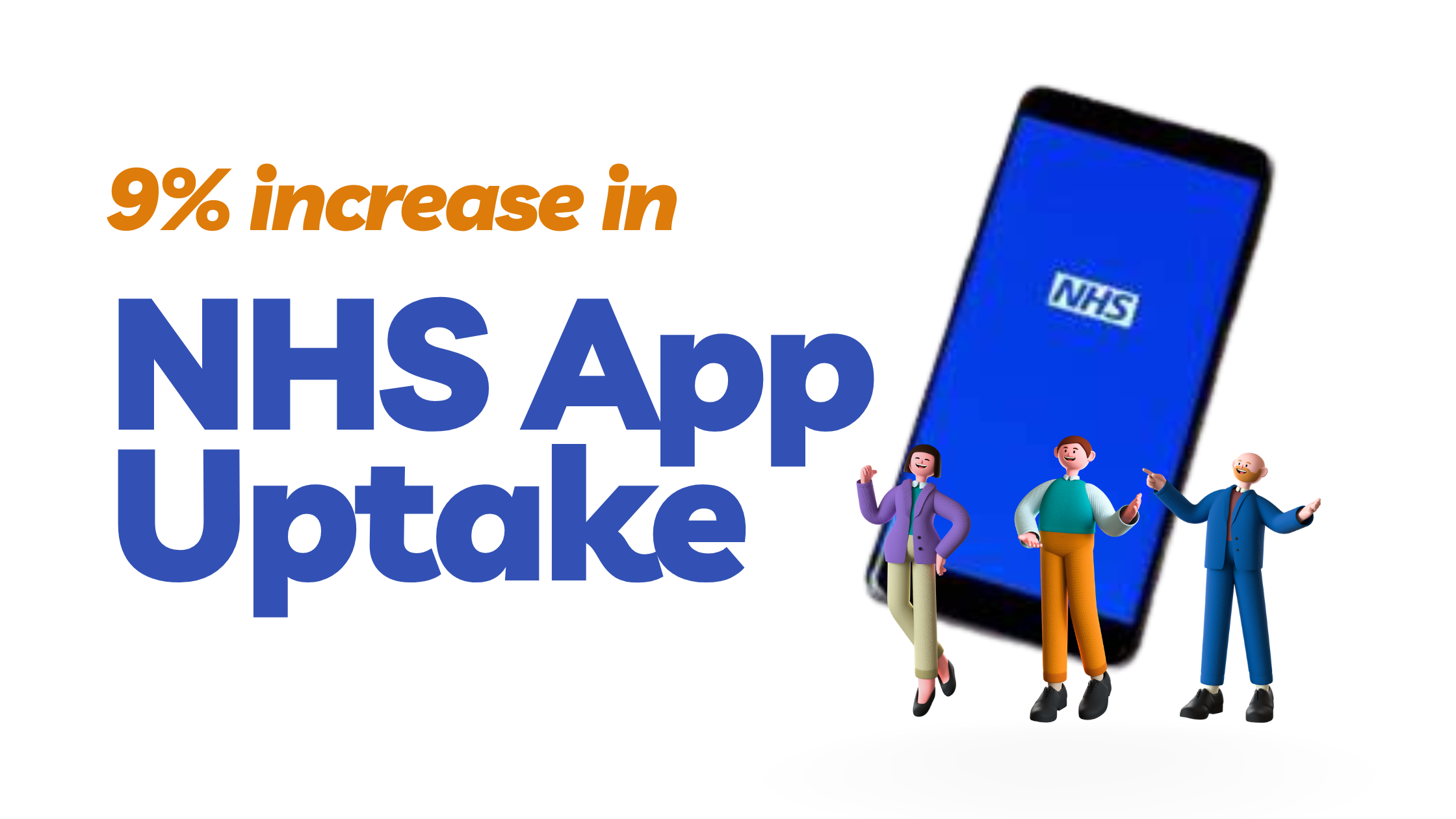 Achieved 9% Growth in NHS App Uptake in 8 Months